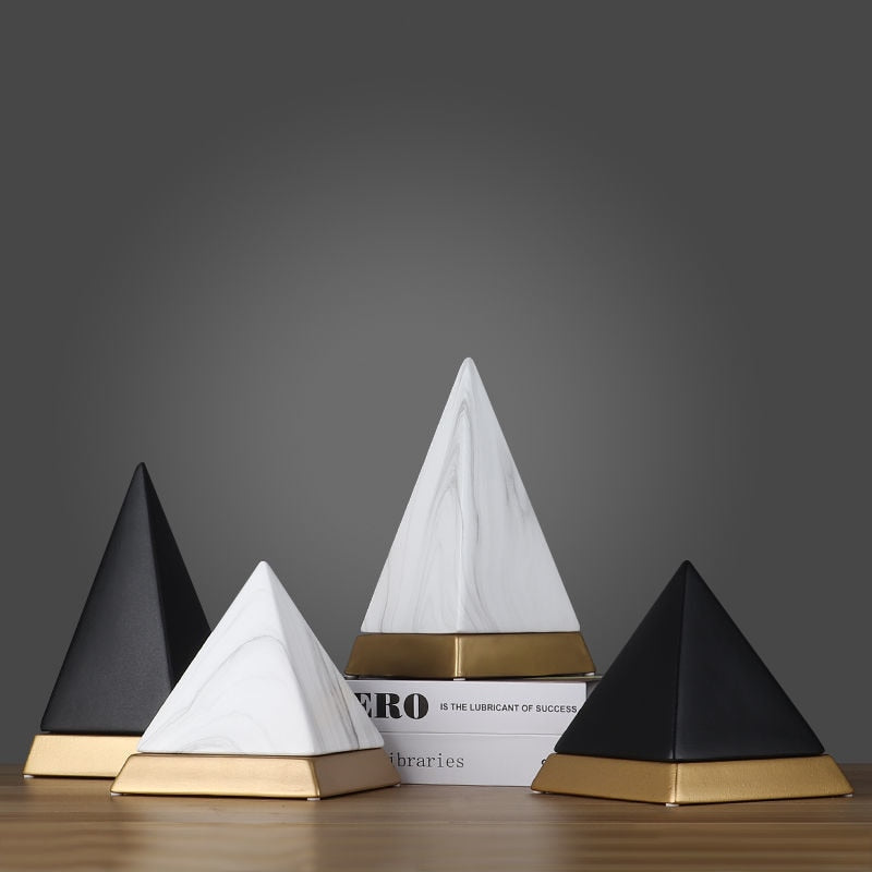 Modern Pyramid Table Accent - Premium 0 from The Luxury Pillow - Just $94.99! Shop now at The Luxury Pillow