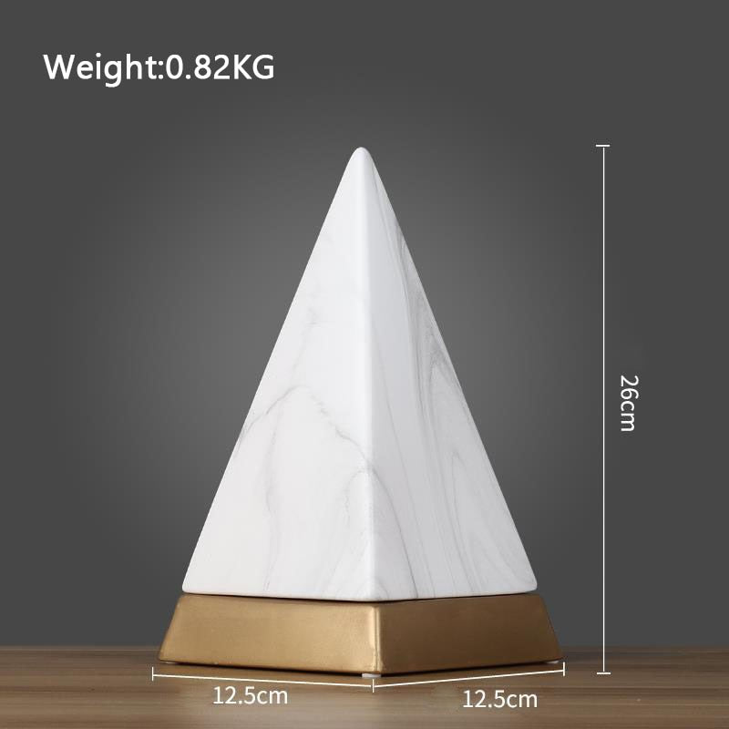 Modern Pyramid Table Accent - Premium 0 from The Luxury Pillow - Just $94.99! Shop now at The Luxury Pillow