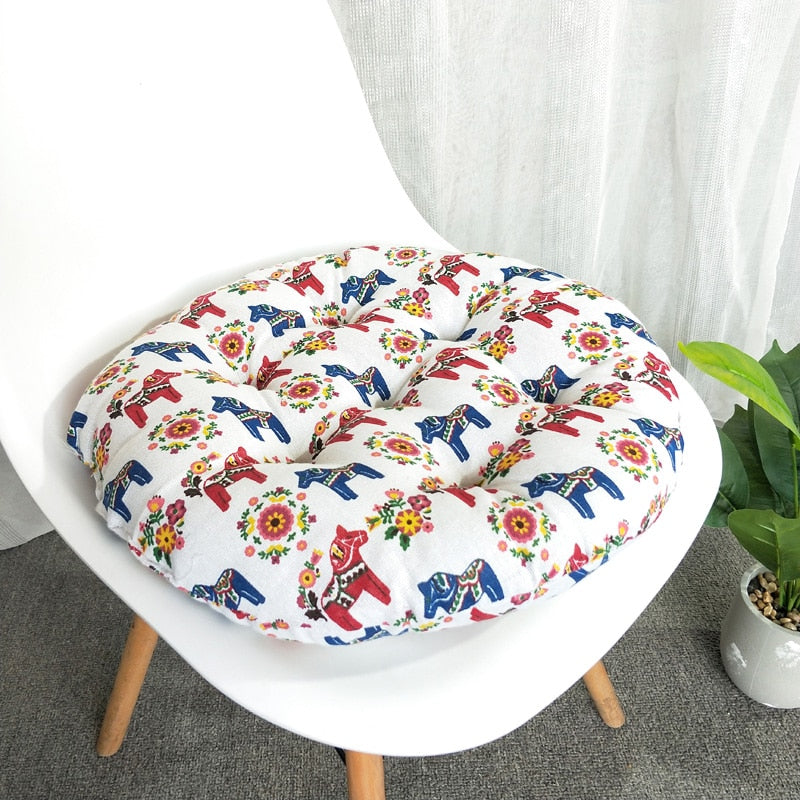 Round Seat Cushion Assorted