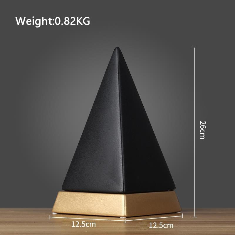 Modern Pyramid Table Accent - Premium 0 from The Luxury Pillow - Just $94.99! Shop now at The Luxury Pillow