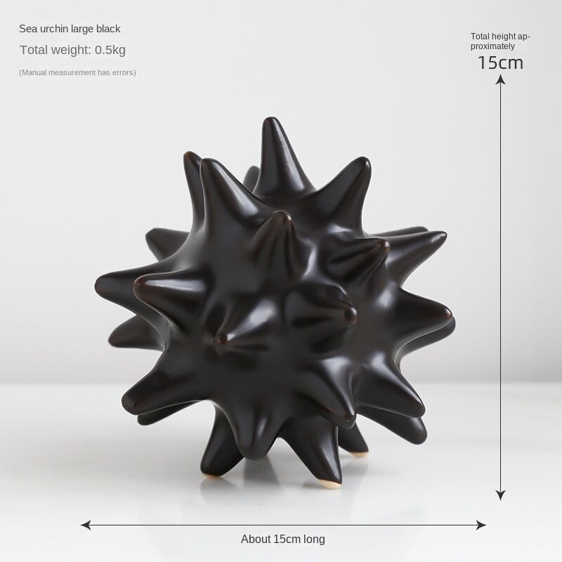 Sea Urchin Abstract Accents - Premium 0 from The Luxury Pillow - Just $59.99! Shop now at The Luxury Pillow