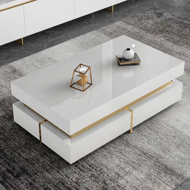 Modern Minimalist Coffee Table TV Cabinet - Premium Table from The Luxury Pillow - Just $2799.99! Shop now at The Luxury Pillow