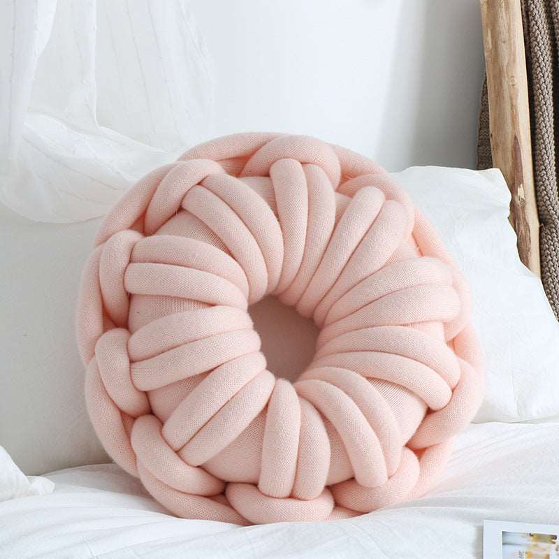 Circle Ring Knot Pillow - Premium Knotted Pillow from Luxury Pillow - Just $89.99! Shop now at The Luxury Pillow