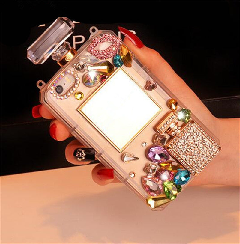 Mirror Perfume Bottle Diamond Phone Case - Premium Phone Case from The Luxury Pillow - Just $32.99! Shop now at The Luxury Pillow