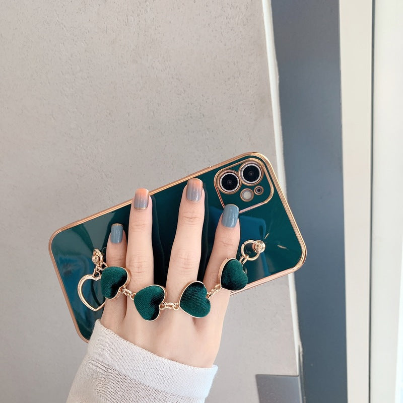 Love Heart Pendant Phone Case - Premium Phone Case from The Luxury Pillow - Just $24.99! Shop now at The Luxury Pillow