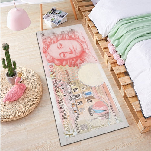 Banknote Money Rug