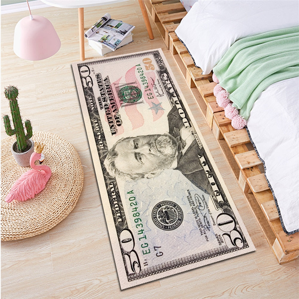 Banknote Money Rug