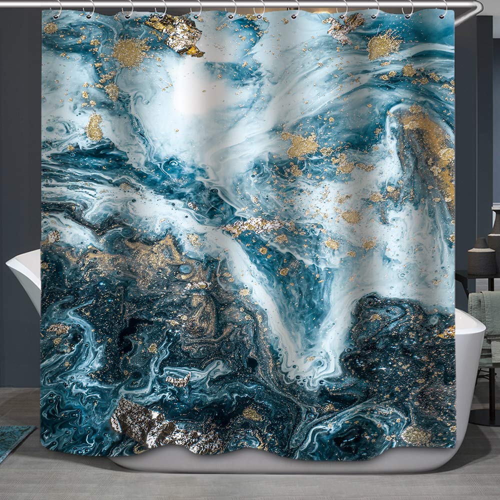 Marble Shower Curtain - Premium from The Luxury Pillow - Just $49.99! Shop now at The Luxury Pillow