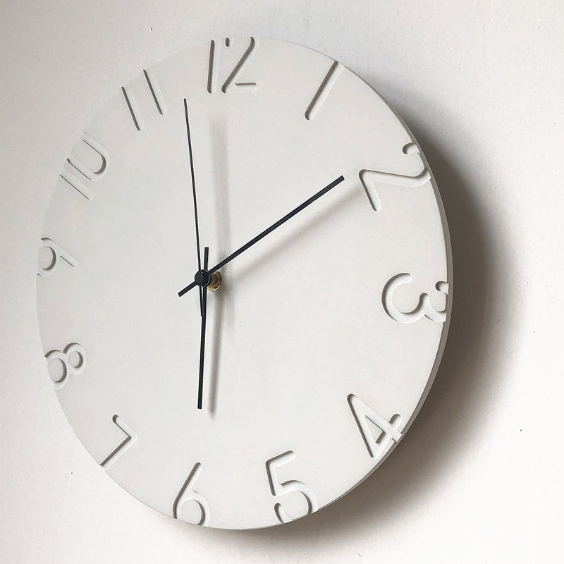 Concrete Wall Clock - Premium Wall Clock from The Luxury Pillow - Just $119.98! Shop now at The Luxury Pillow