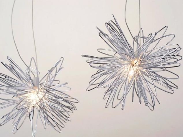Aluminum Wire Star Moon Chandelier - Premium Chandelier from The Luxury Pillow - Just $229.99! Shop now at The Luxury Pillow