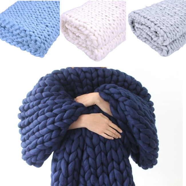 Merino Wool Blanket - Premium Blanket from The Luxury Pillow - Just $199.99! Shop now at The Luxury Pillow