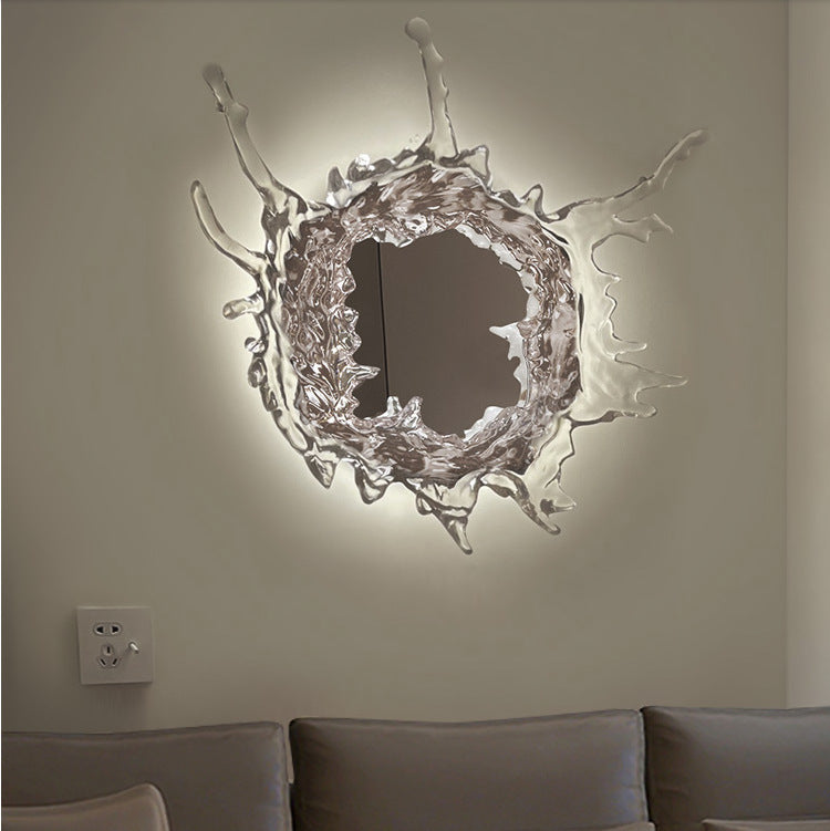 Splash Vanity Mirror Wall Lamp - Premium Wall Lamp from The Luxury Pillow - Just $1100.0! Shop now at The Luxury Pillow