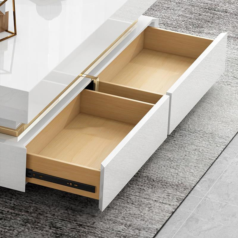 Modern Minimalist Coffee Table TV Cabinet - Premium Table from The Luxury Pillow - Just $2799.99! Shop now at The Luxury Pillow