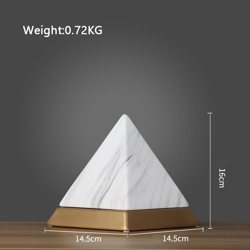 Modern Pyramid Table Accent - Premium 0 from The Luxury Pillow - Just $94.99! Shop now at The Luxury Pillow