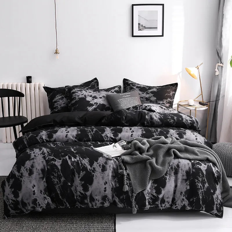 3pcs Dark Splash Bedding Set with Pillow Case - Premium  from The Luxury Pillow - Just $154.99! Shop now at The Luxury Pillow