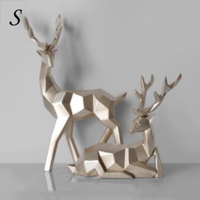 Geometric Elk Deer Table Accent - Premium Table Accent from The Luxury Pillow - Just $179.99! Shop now at The Luxury Pillow