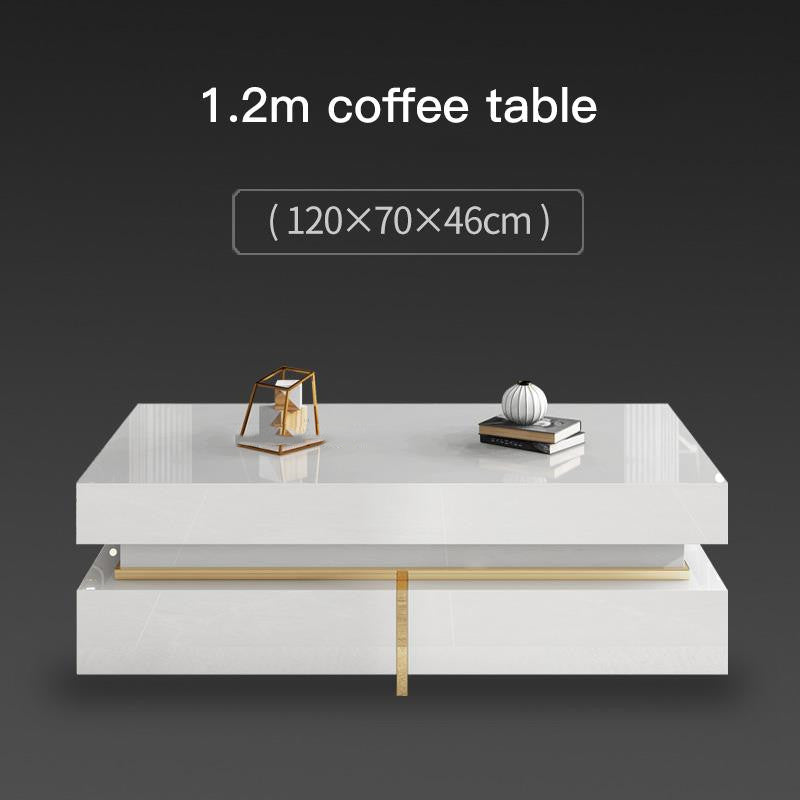 Modern Minimalist Coffee Table TV Cabinet - Premium Table from The Luxury Pillow - Just $2799.99! Shop now at The Luxury Pillow
