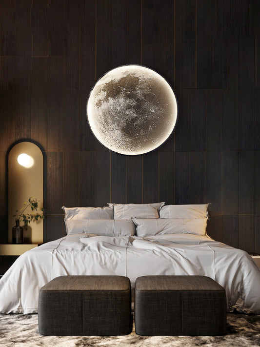 Moon Modern Minimalist Creative Wall Lamp - Premium Wall Lamp from The Luxury Pillow - Just $399.99! Shop now at The Luxury Pillow