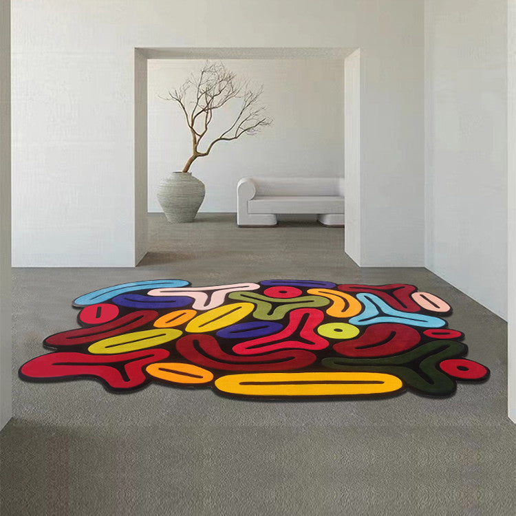 Abstract Art Rug - Premium Rug from The Luxury Pillow - Just $1098.98! Shop now at The Luxury Pillow