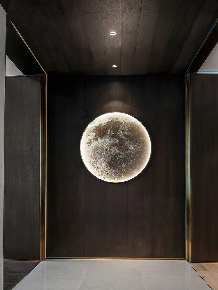 Moon Modern Minimalist Creative Wall Lamp - Premium Wall Lamp from The Luxury Pillow - Just $399.99! Shop now at The Luxury Pillow