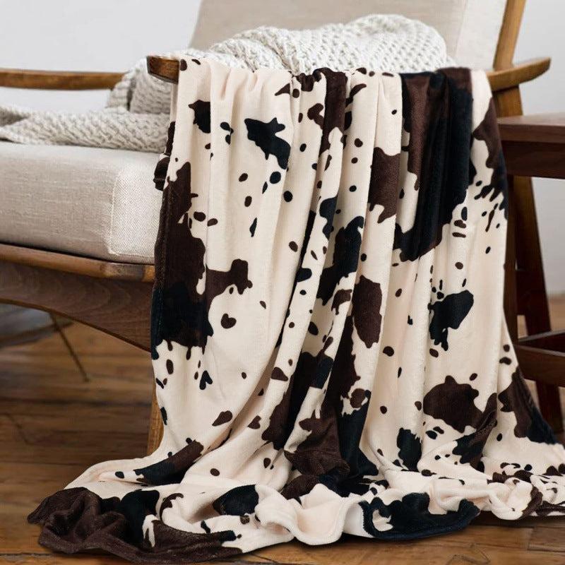 Cows Print Flannel Blanket - Premium Blanket from The Luxury Pillow - Just $69.99! Shop now at The Luxury Pillow