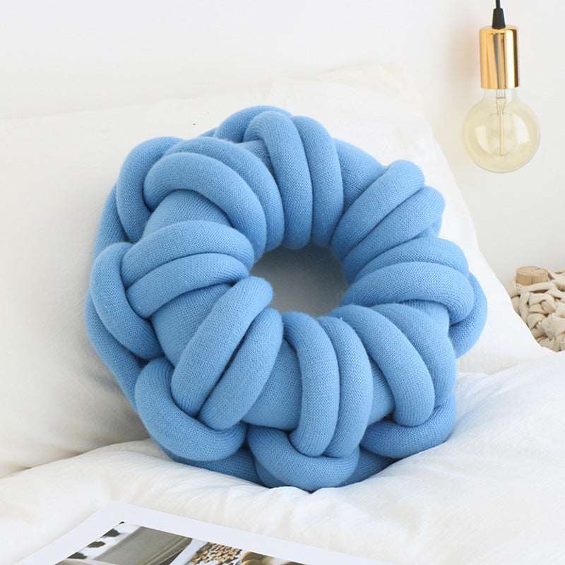 Circle Ring Knot Pillow - Premium Knotted Pillow from Luxury Pillow - Just $89.99! Shop now at The Luxury Pillow