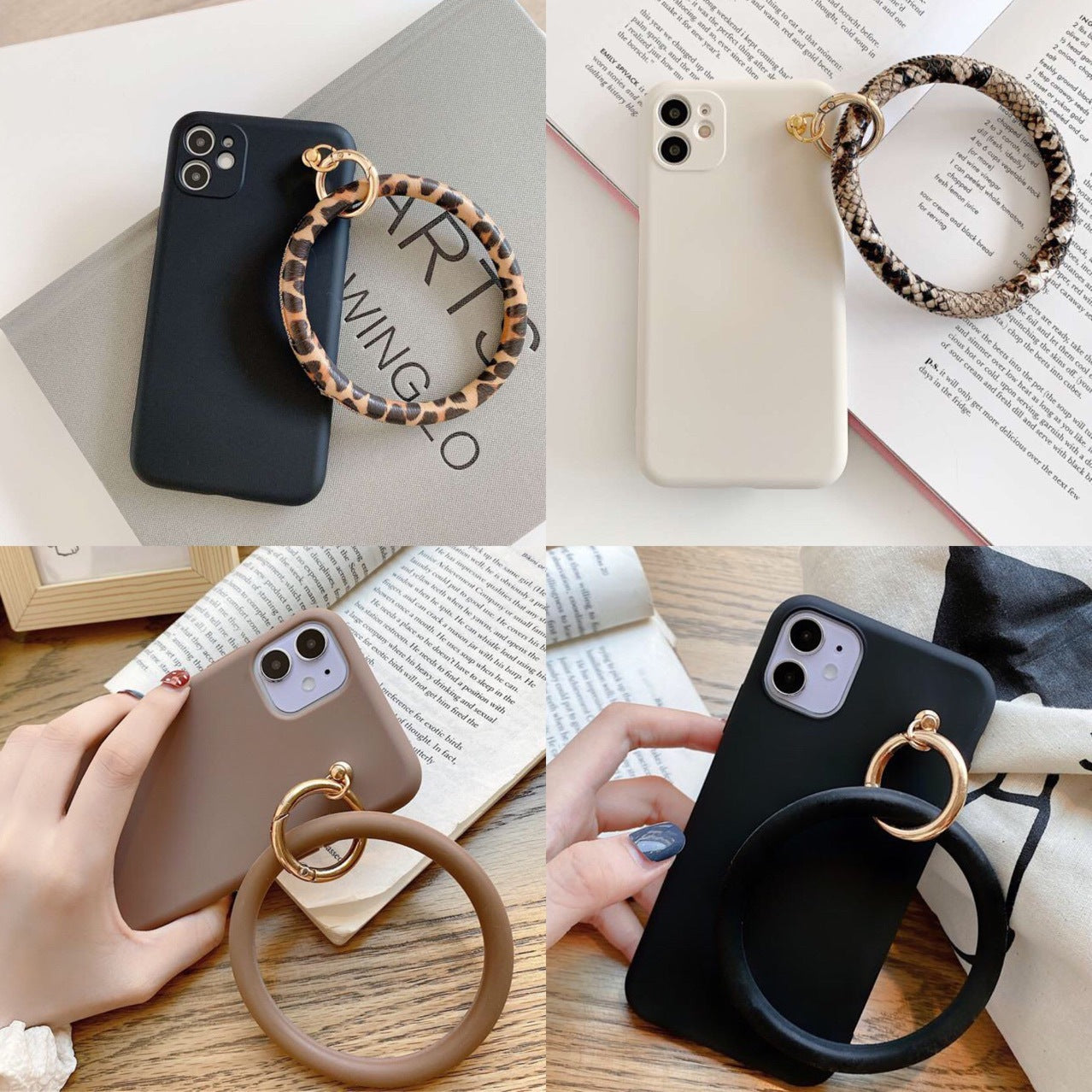 Leopard Print Ring Pendant Phone Case - Premium Phone Case from The Luxury Pillow - Just $29.99! Shop now at The Luxury Pillow