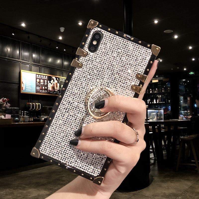 Diamond Bracket Square Phone Case - Premium Phone Case from The Luxury Pillow - Just $31.99! Shop now at The Luxury Pillow