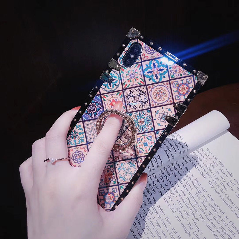 Boho Ethnic Ring Bracket Phone Case - Premium Phone Case from The Luxury Pillow - Just $32.99! Shop now at The Luxury Pillow