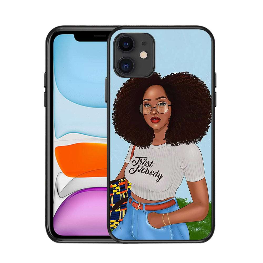 Black Girl Magic Phone Case - Premium Phone Case from The Luxury Pillow - Just $29.99! Shop now at The Luxury Pillow