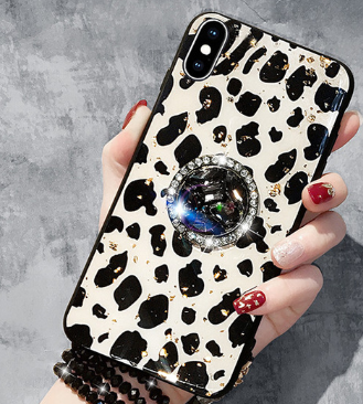 Leopard Print Gold Foil Fashion Phone Case - Premium Phone Case from The Luxury Pillow - Just $32.99! Shop now at The Luxury Pillow