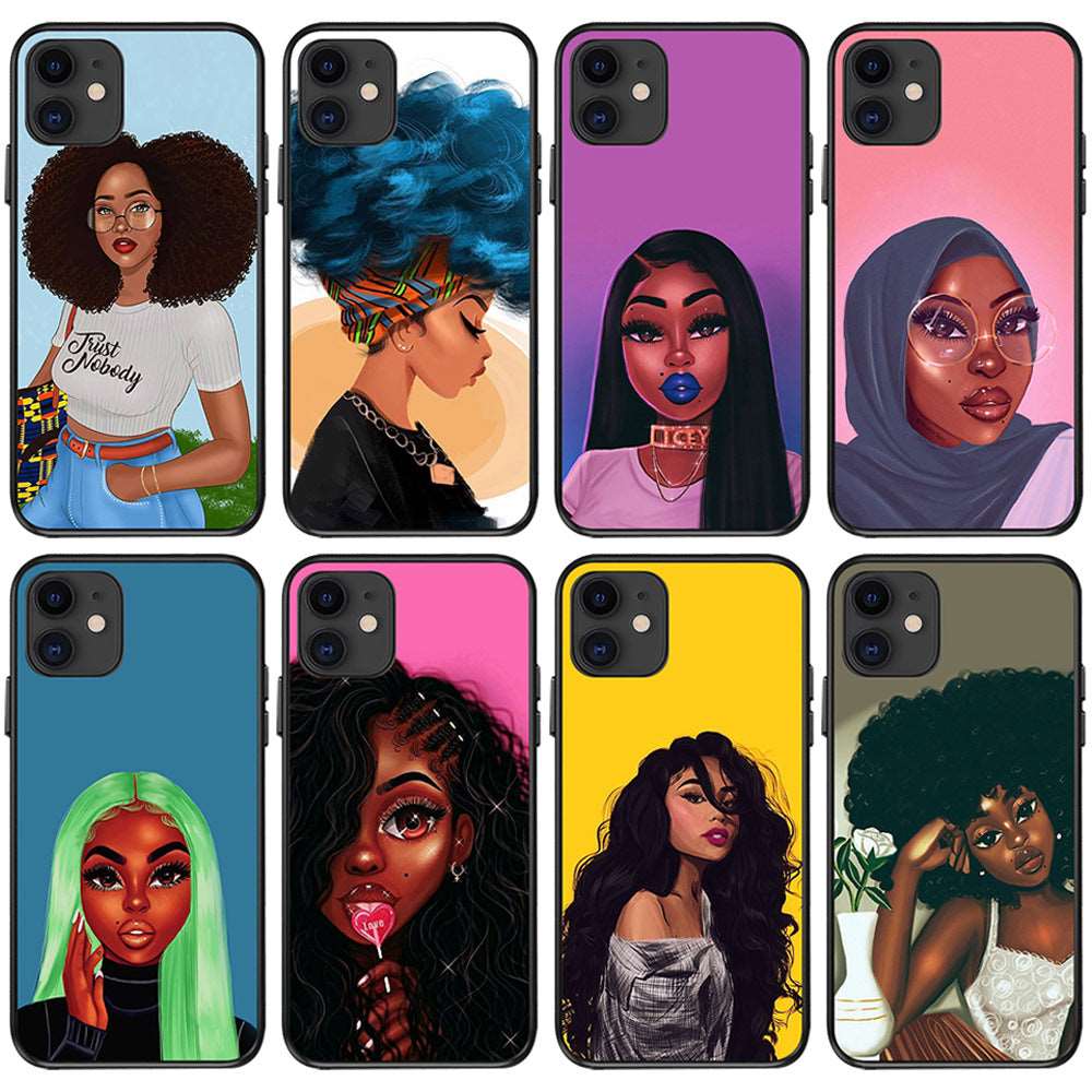 Black Girl Magic Phone Case - Premium Phone Case from The Luxury Pillow - Just $29.99! Shop now at The Luxury Pillow