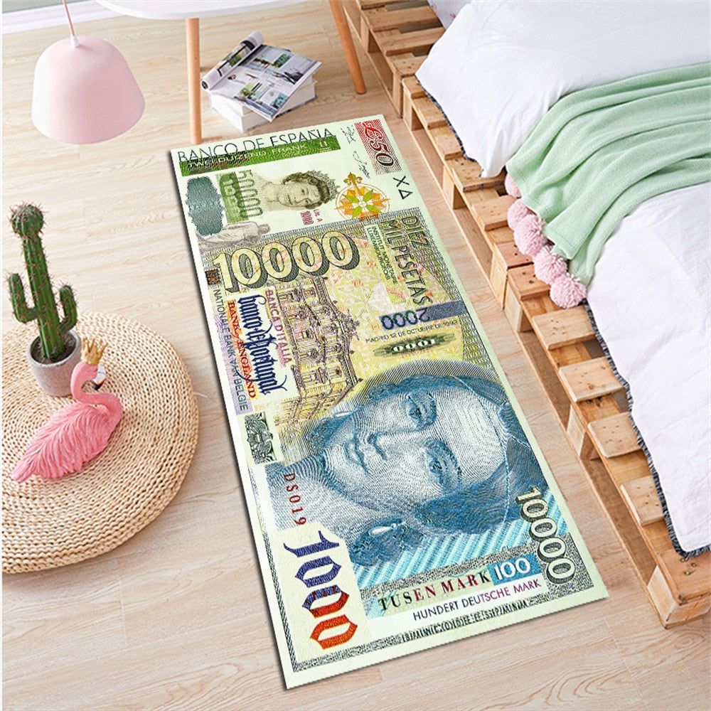 Banknote Money Rug