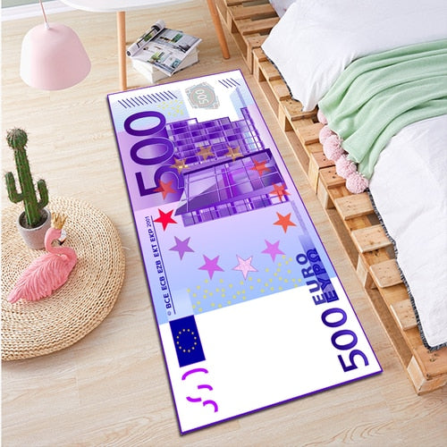 Banknote Money Rug - Premium Rug from The Luxury Pillow - Just $99.98! Shop now at The Luxury Pillow