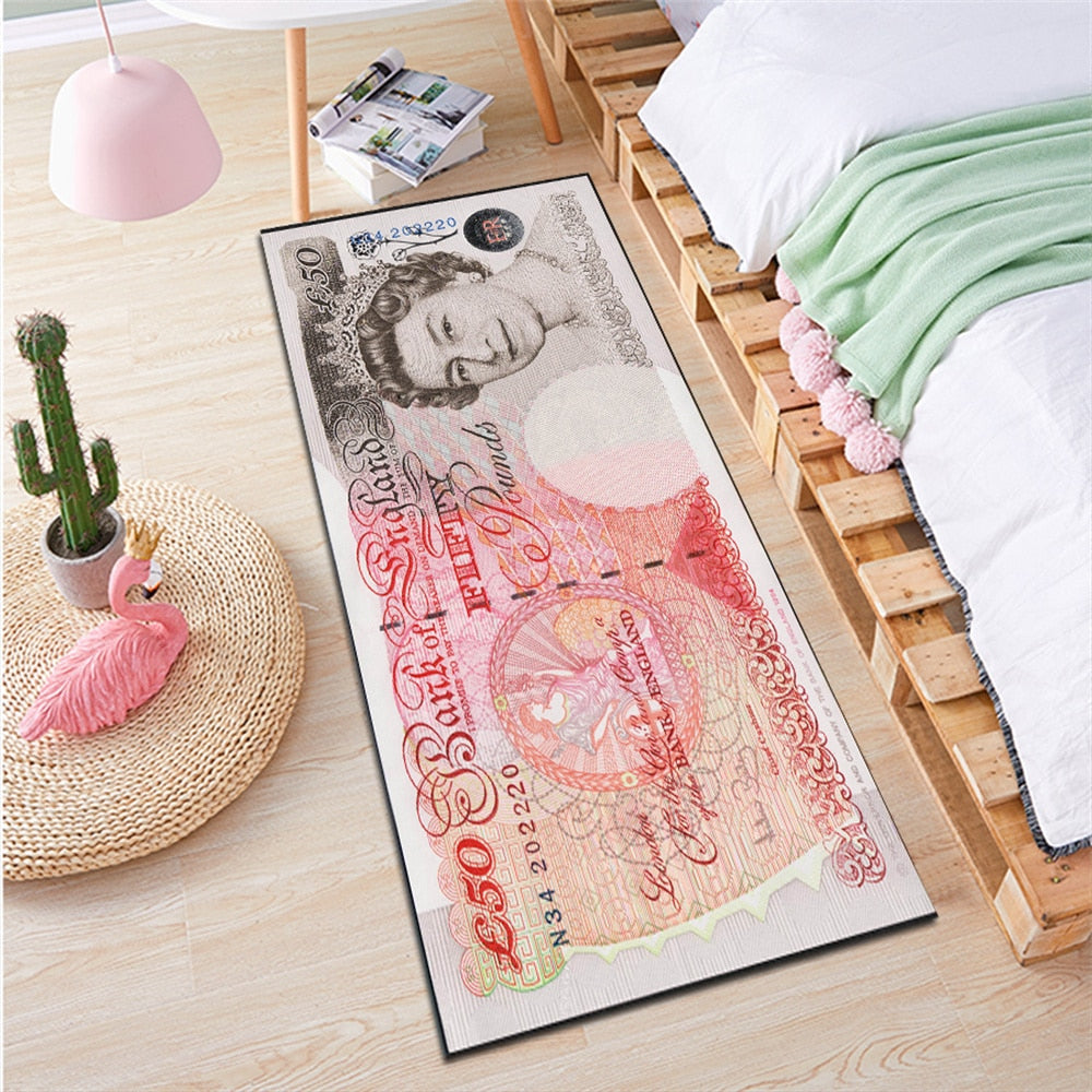 Banknote Money Rug